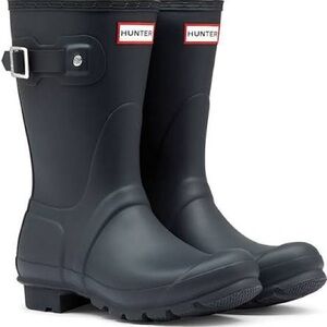 Hunter Women's Charcoal Grey Rain Boots